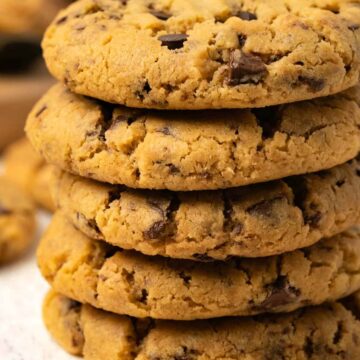 Peanut butter chocolate chip cookies