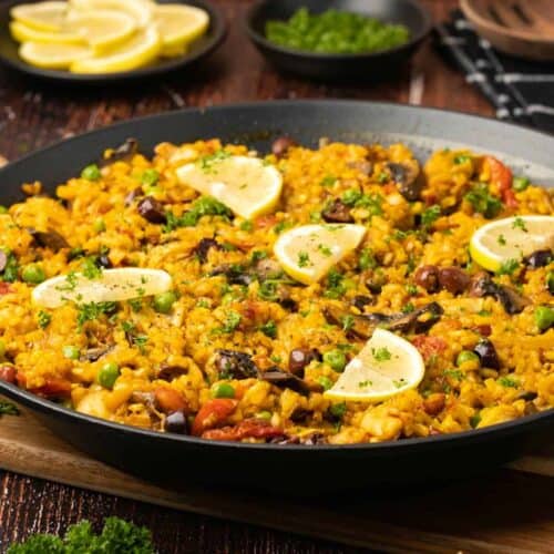 Vegetable Paella Gimme That Flavor