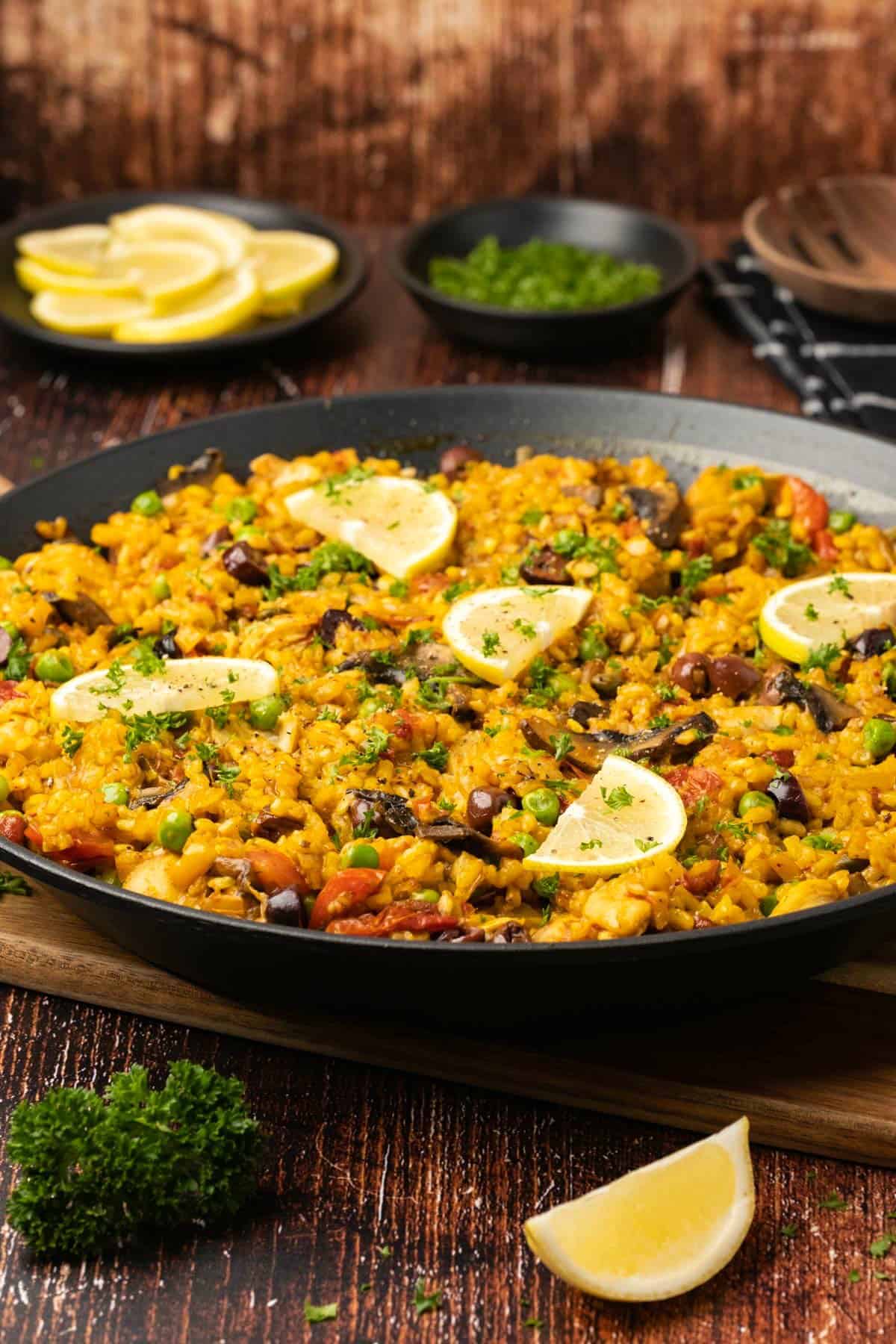 Vegetable Paella Gimme That Flavor
