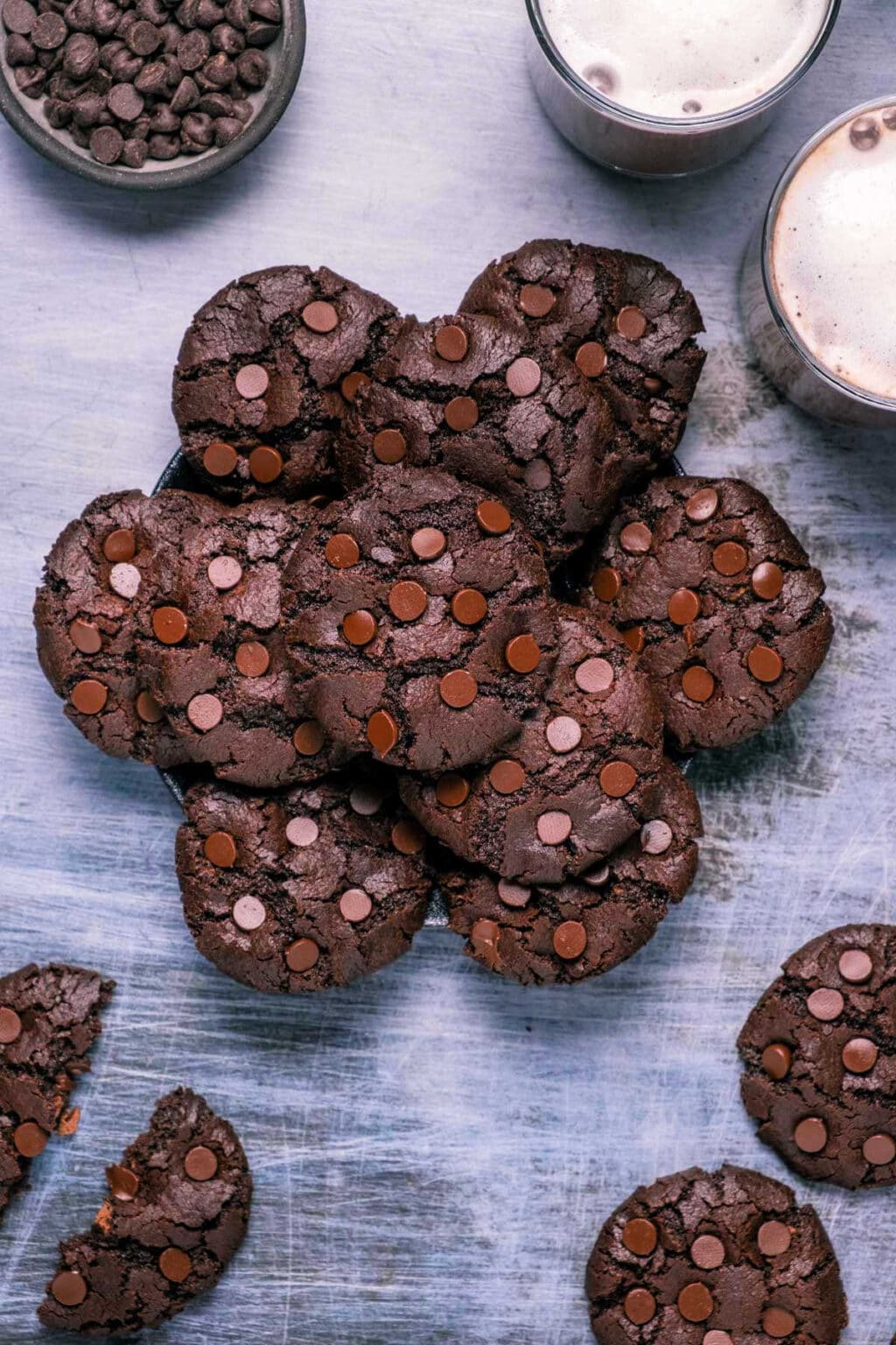 Eggless Chocolate Cookies Gimme That Flavor