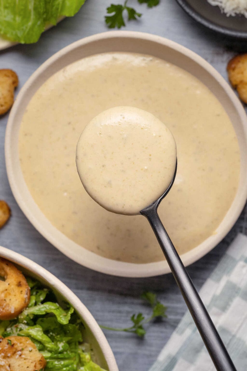 Vegetarian Caesar Dressing Gimme That Flavor