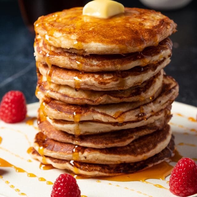 Eggless Pancakes - Gimme That Flavor