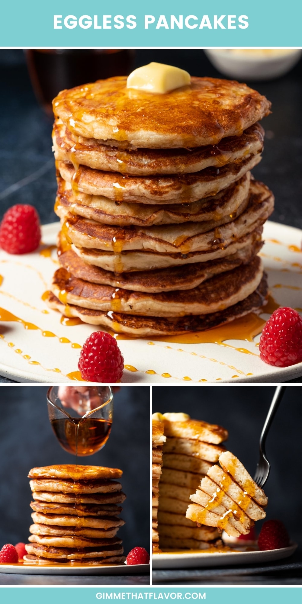 Eggless Pancakes Gimme That Flavor