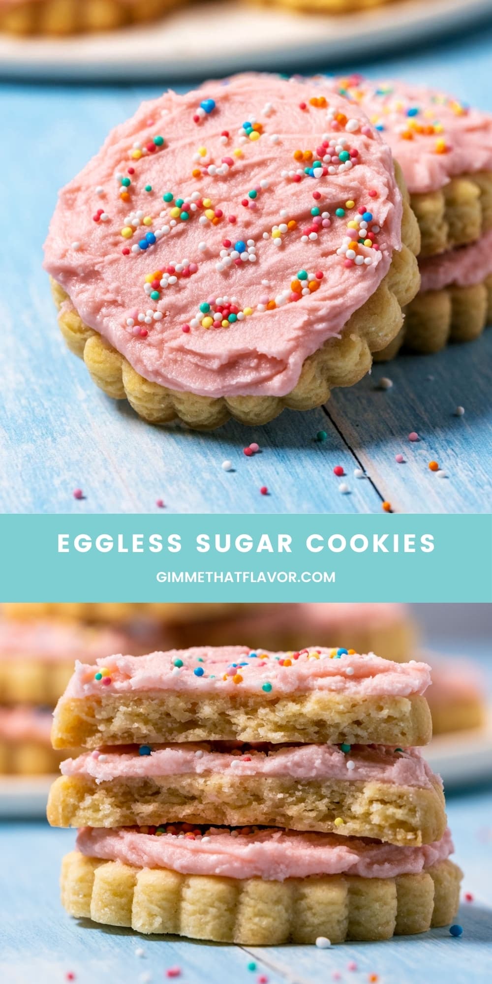 Eggless Sugar Cookies Gimme That Flavor