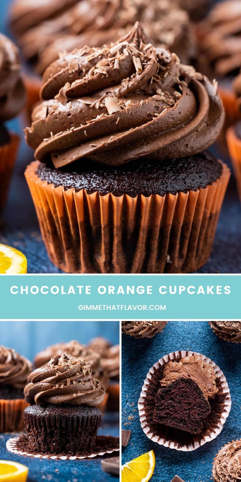 Chocolate Orange Cupcakes - Gimme That Flavor