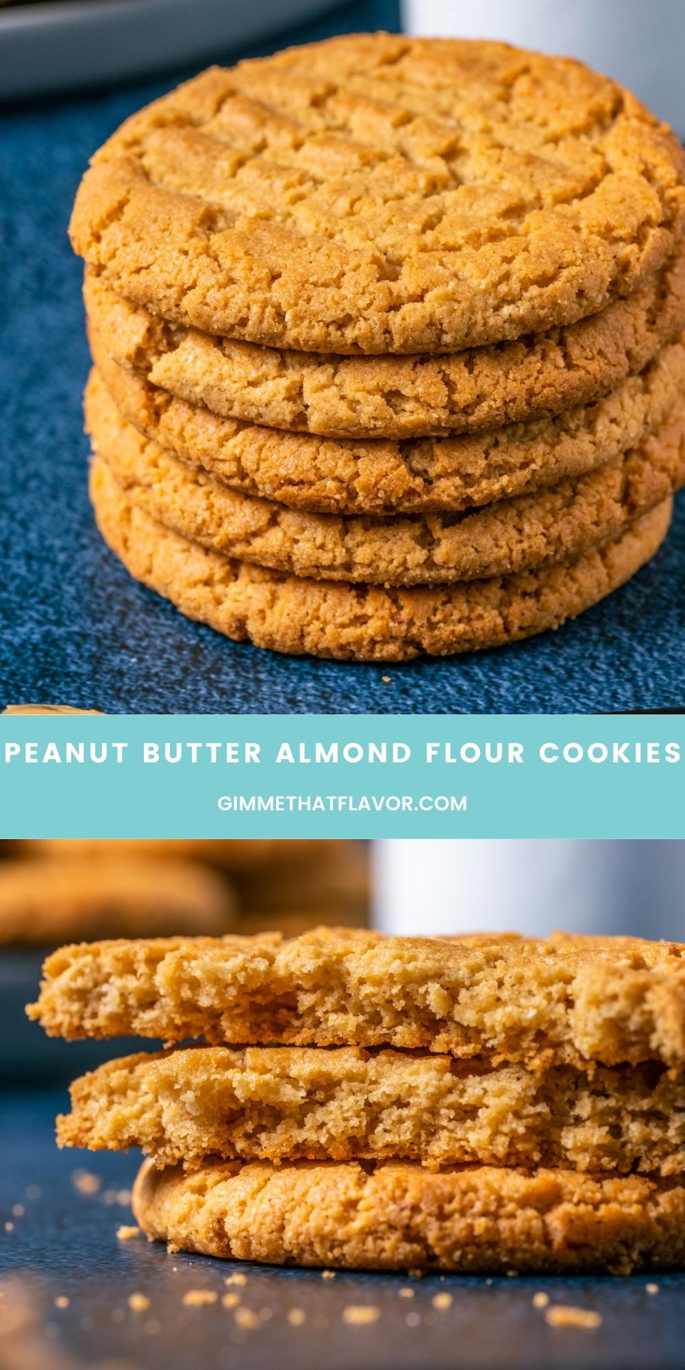 Peanut Butter Almond Flour Cookies Gimme That Flavor