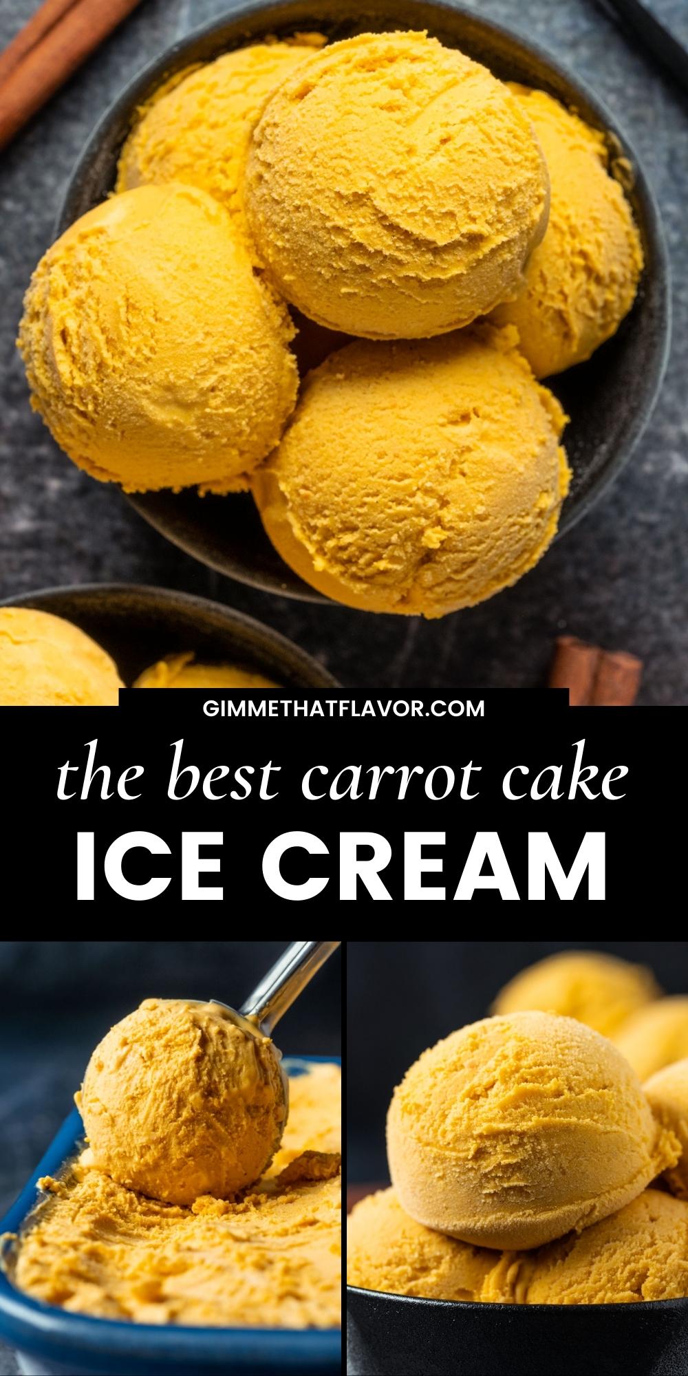 Carrot Ice Cream Gimme That Flavor