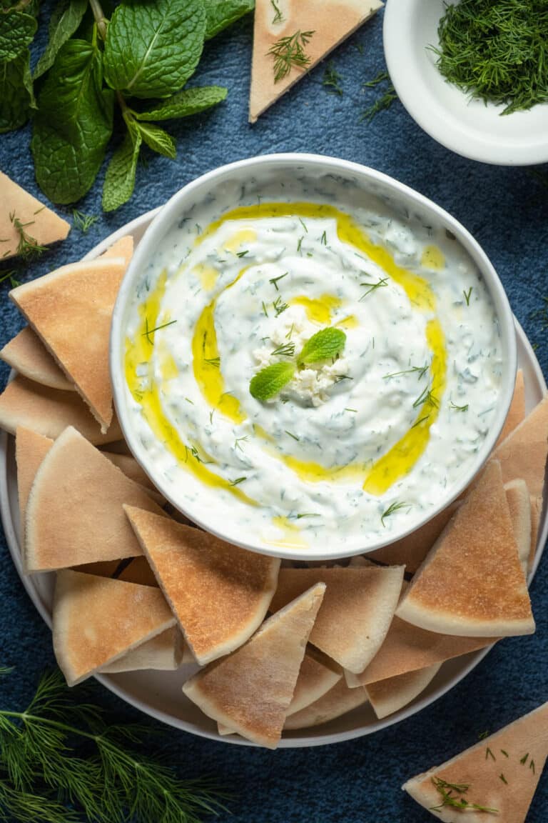 Haydari (Turkish Yogurt Dip) - Gimme That Flavor