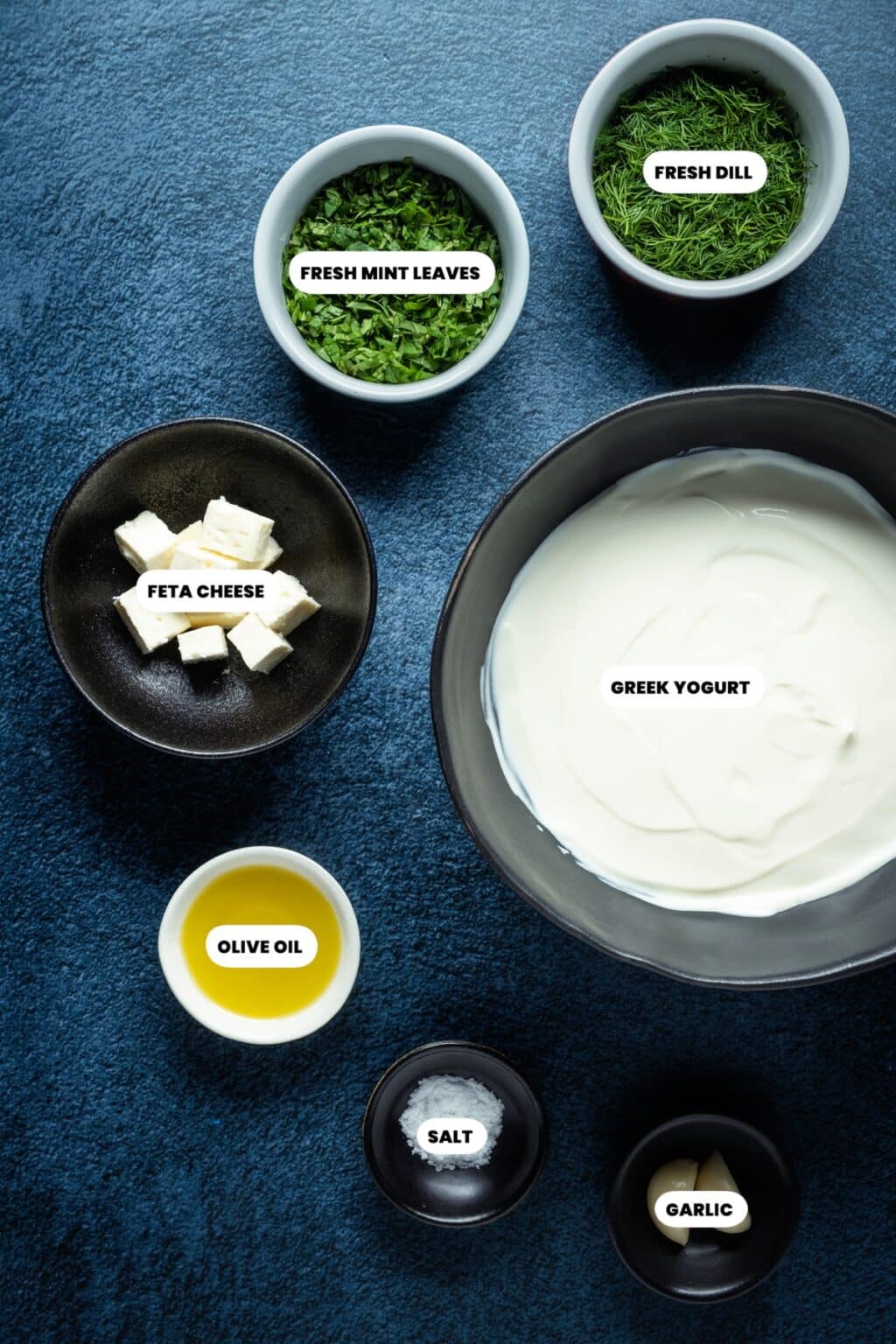 Haydari (Turkish Yogurt Dip) - Gimme That Flavor