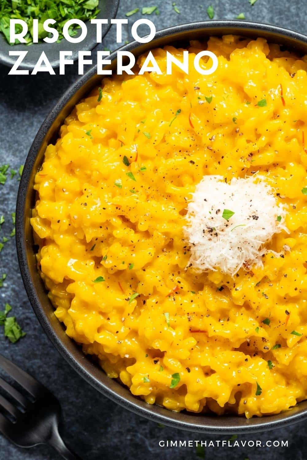 Risotto Allo Zafferano - Gimme That Flavor