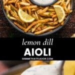 Lemon Dill Aioli