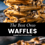 Oreo Waffles Pinterest